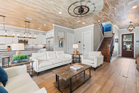 First Floor Living Room - Kitchen