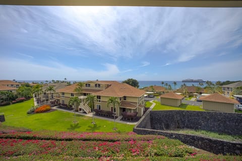 Wide angle view from lanai