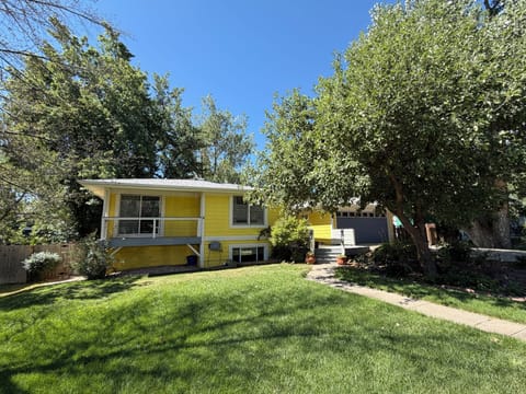 Our Cheery Yellow House