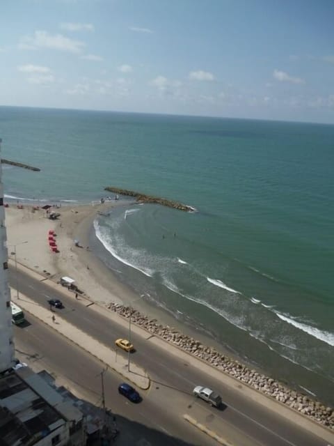 Mar del Norte, frente a la playa