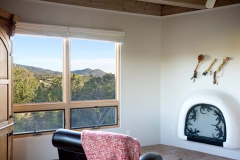 Master bedroom II - it has a cozy sitting area by the fireplace. 