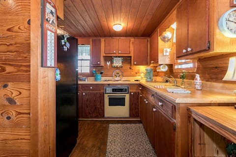 The kitchen is nicely-equipped with everything necessary to make great meals