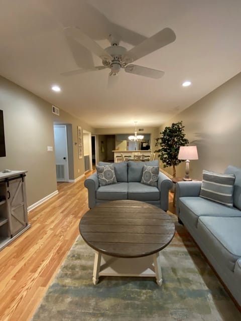 Spacious living area.