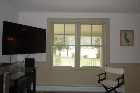 View of Lake Rescue from Living Room 