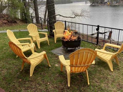 Enjoy an evening fire