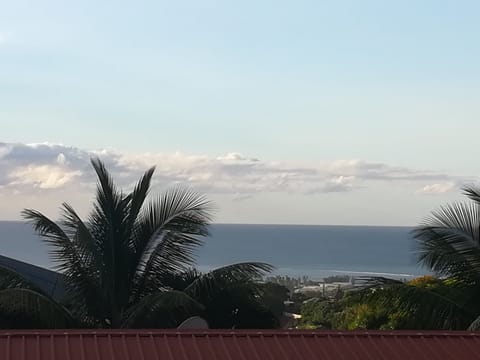 The sea view