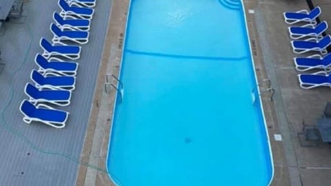 Newly renovated pool deck area