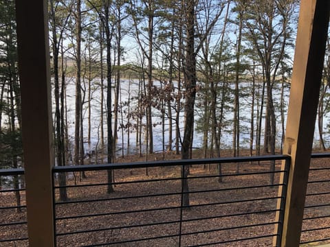 Direct access to the lake - views subject to time of  year