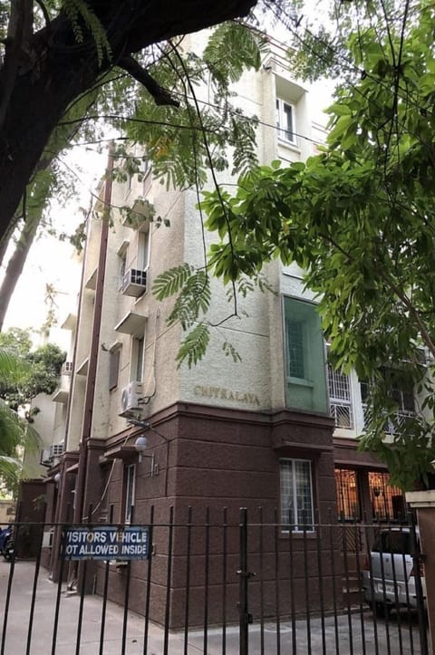 View from outside gate