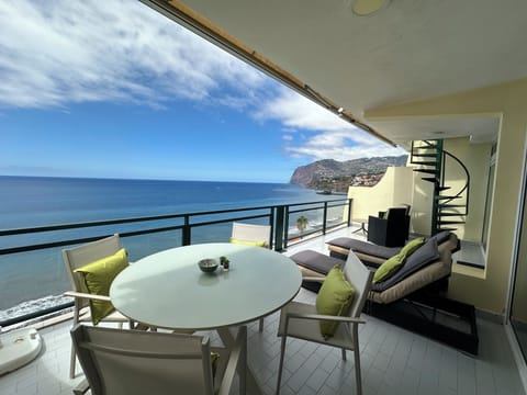 Balcony over the sea