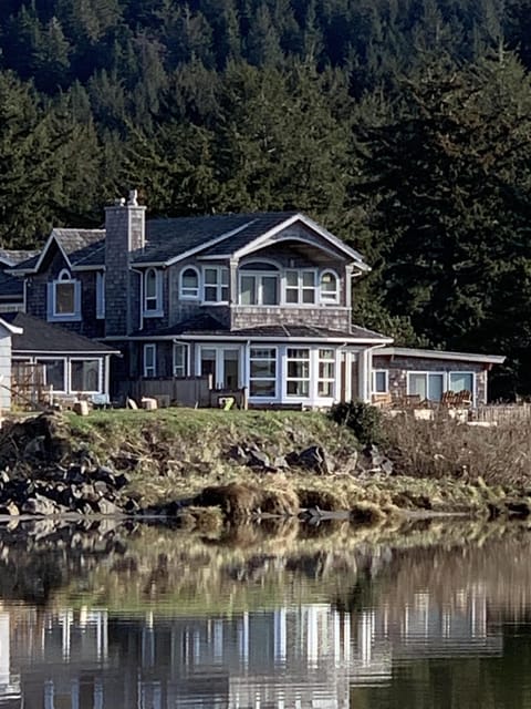 Reflection off Ecola Creek