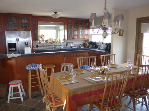 Dining and Kitchen area