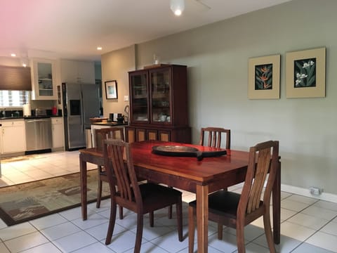 Enjoy your home cooked meals in beautiful dining room