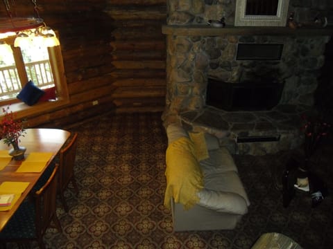 Great room looking down from loft