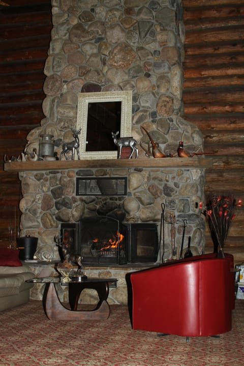 Large Fireplace in Great Room