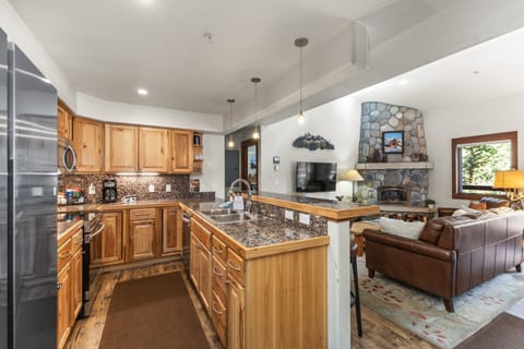 Kitchen and Living Area