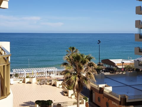 The view from the balcony.