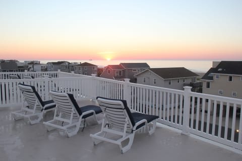 Picture yourself watching the sun rise from the ocean, right from your sun deck!