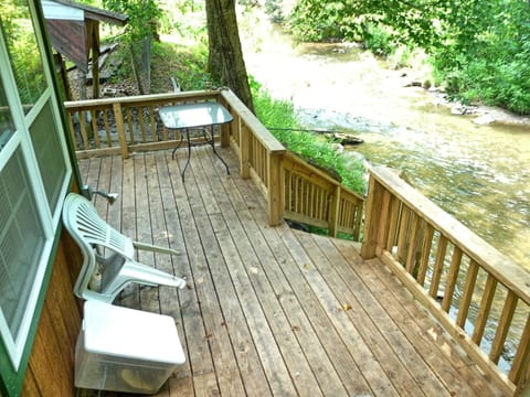 Back Porch - Back porch on the creek