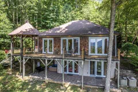 Front view - Drone picture of the front