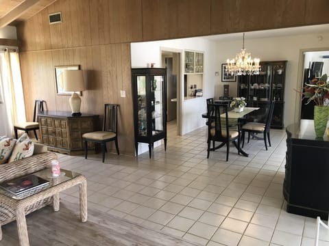 front entrance hall & dining room