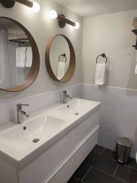 New bathroom 2021, by ID design of Crested Butte