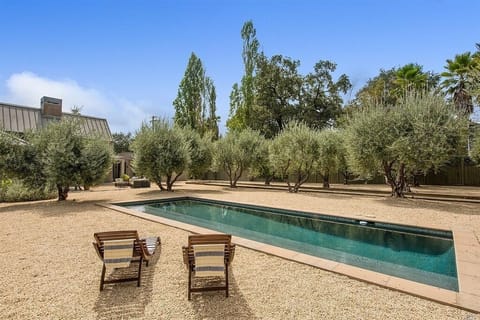 pool view, lounge chairs may be changed out from time to time.