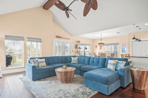 Wide View of 2nd Floor Living Room