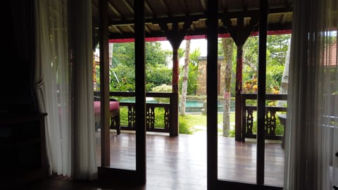 The view from the room 