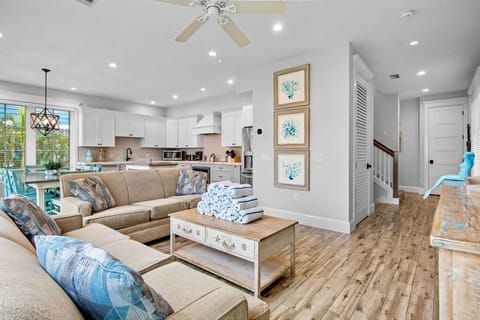 Comfortable lounge area for relaxing