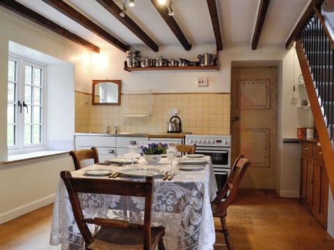 Dining area | Bridge End Cottage, Rhulen, near Builth Wells