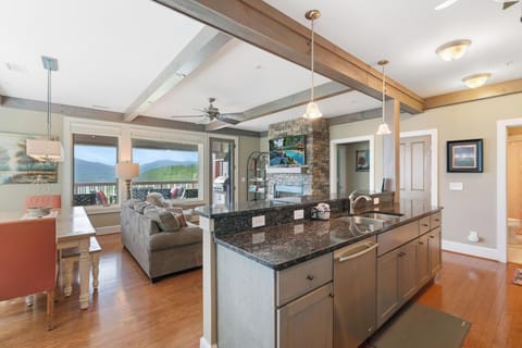 Kitchen---Open Floor Plan/ Living and Dining Areas