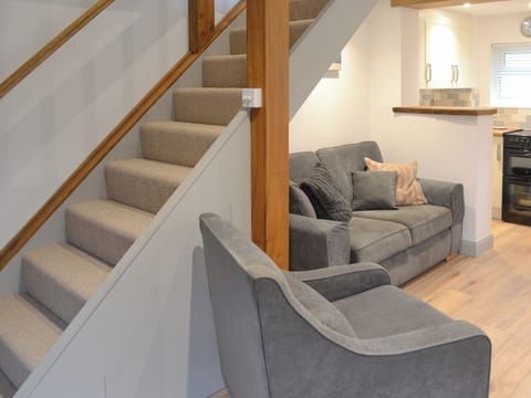 Stairs to first floor | The Nest, Lelant Downs, near St Ives