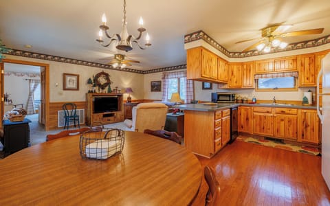 Welcome to River's View! The apartment has great views overlooking the river with the ease of being in-town