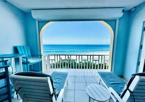 Looking out off the gallery. You can see Buck Island.
