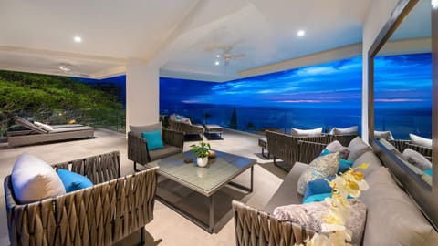 Incredible views off expansive corner terrace