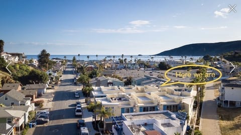 Just a little over a block to the beach. 