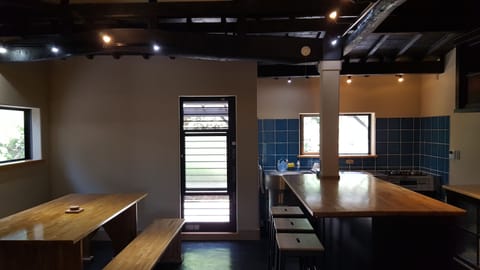 The main kitchen can host plenty of guests