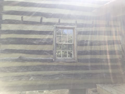 New daubing on the kitchen.