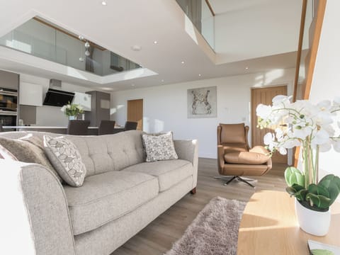 Cosy living area | The Lookout - Broadstone Barns, Ticknall, near Derby