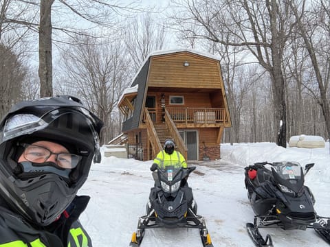 Guests up to ride the trails!