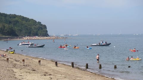 St Helens beach in August