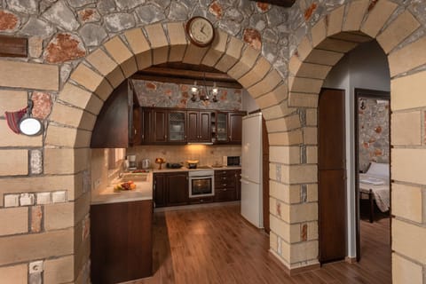 Traditional house with fully furnished kitchen