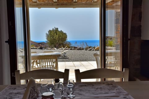 View from the villa's interior