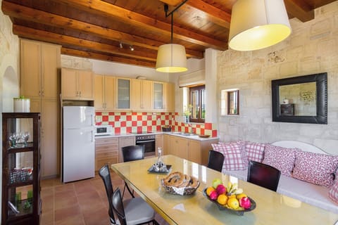 Family dining space with warm ambiance