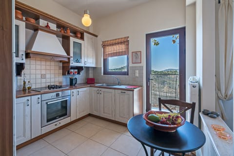 1st Apartment with 2 bedrooms on the main building, top floor with Sea Views