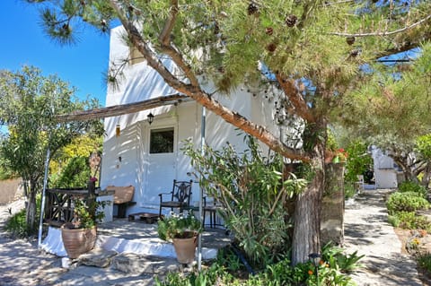 Front balcony and a part of backyard
