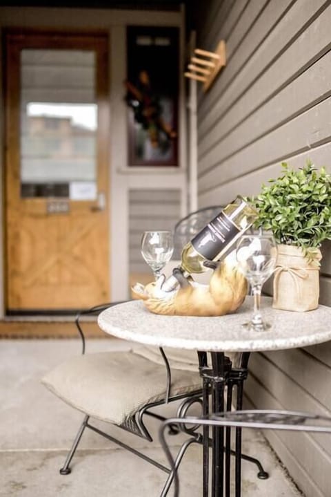 Enjoy a bottle of wine on us! Thank you for being our guests!