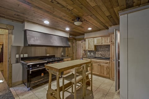 Main house, additional service kitchen