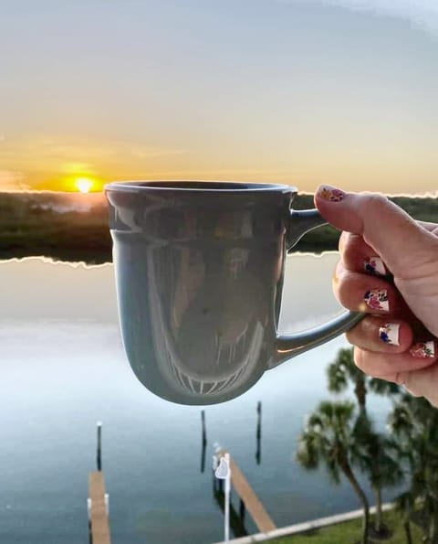 Start your day with a cup of coffee & a peaceful sunrise on your private balcony